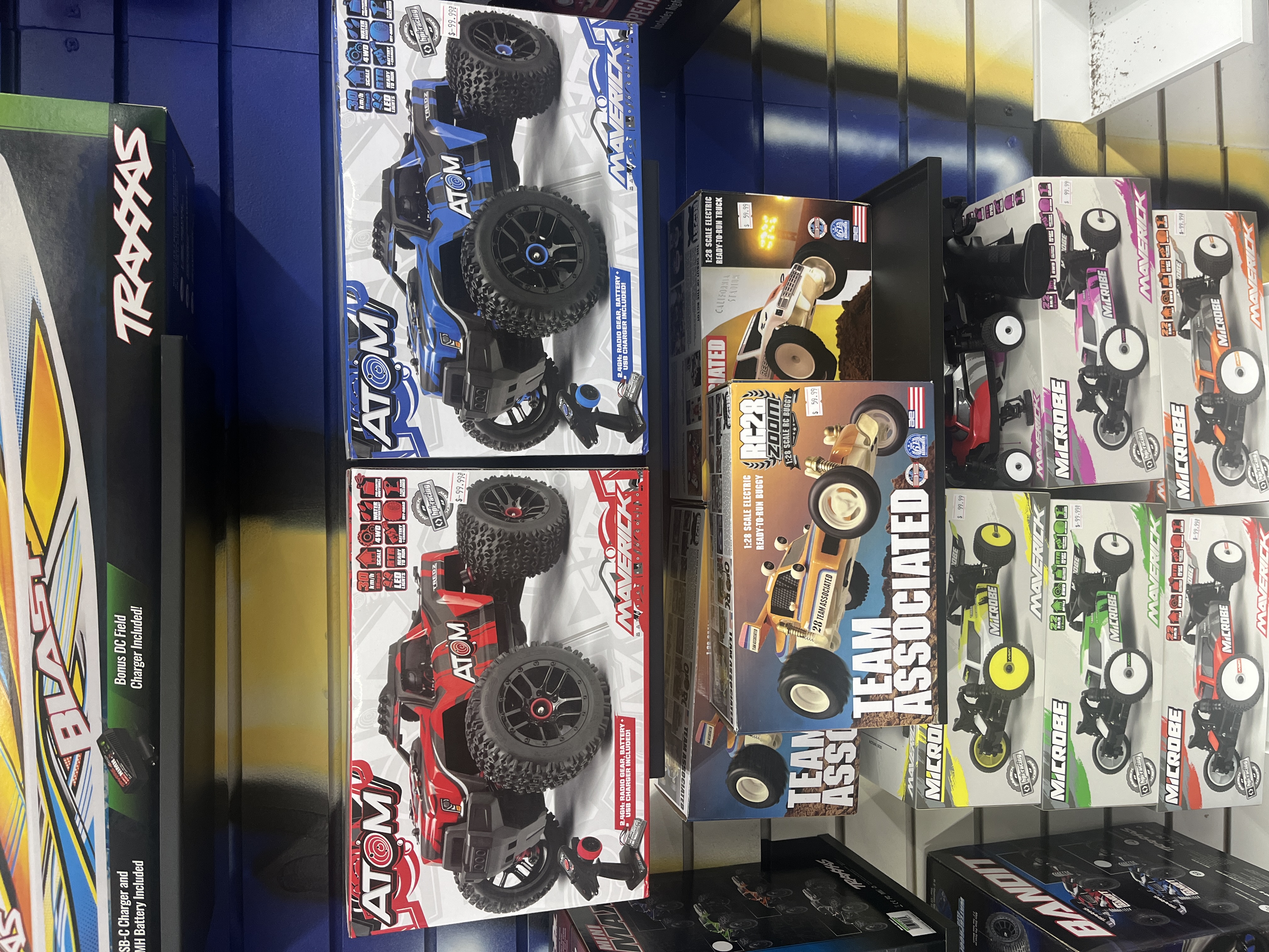 Inside SC2NY RC Shop in Rock Hill, SC — RC trucks and parts