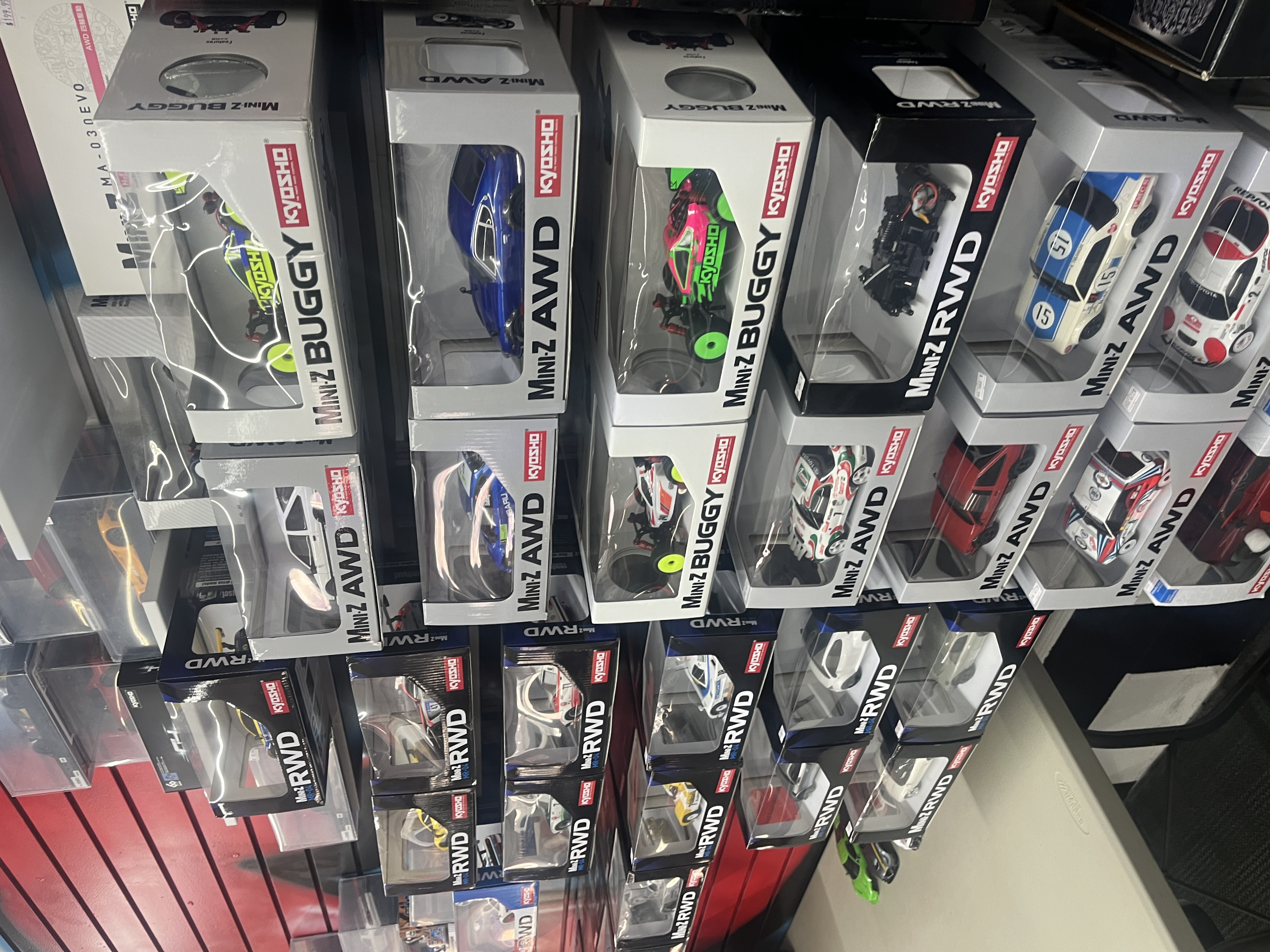 RC trucks on display at SC2NY in Rock Hill, SC