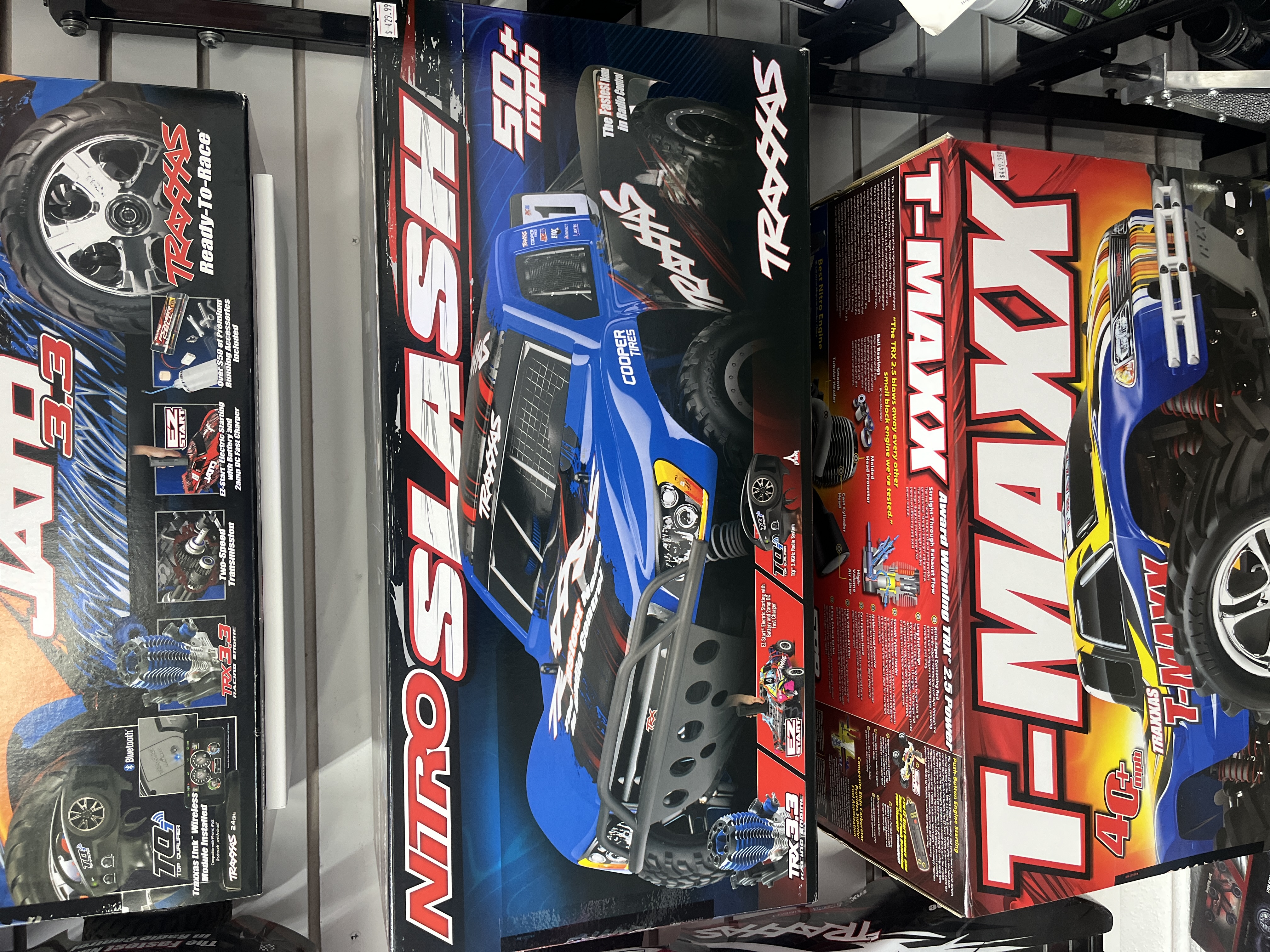 Traxxas RC hobby shop interior at SC2NY