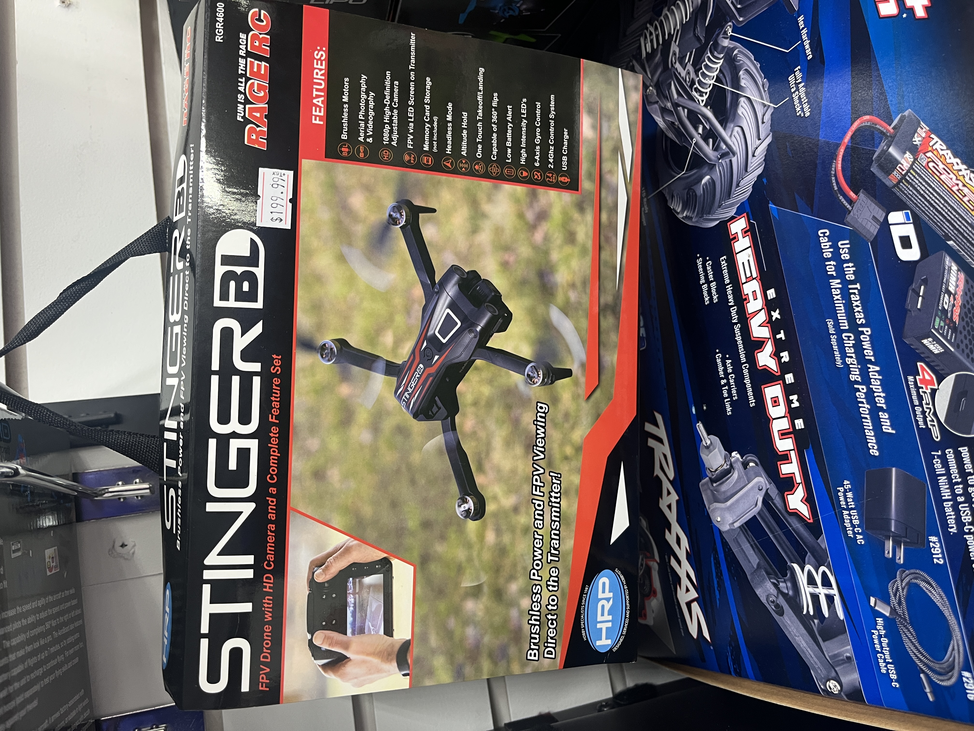 Traxxas RC accessories on display at SC2NY