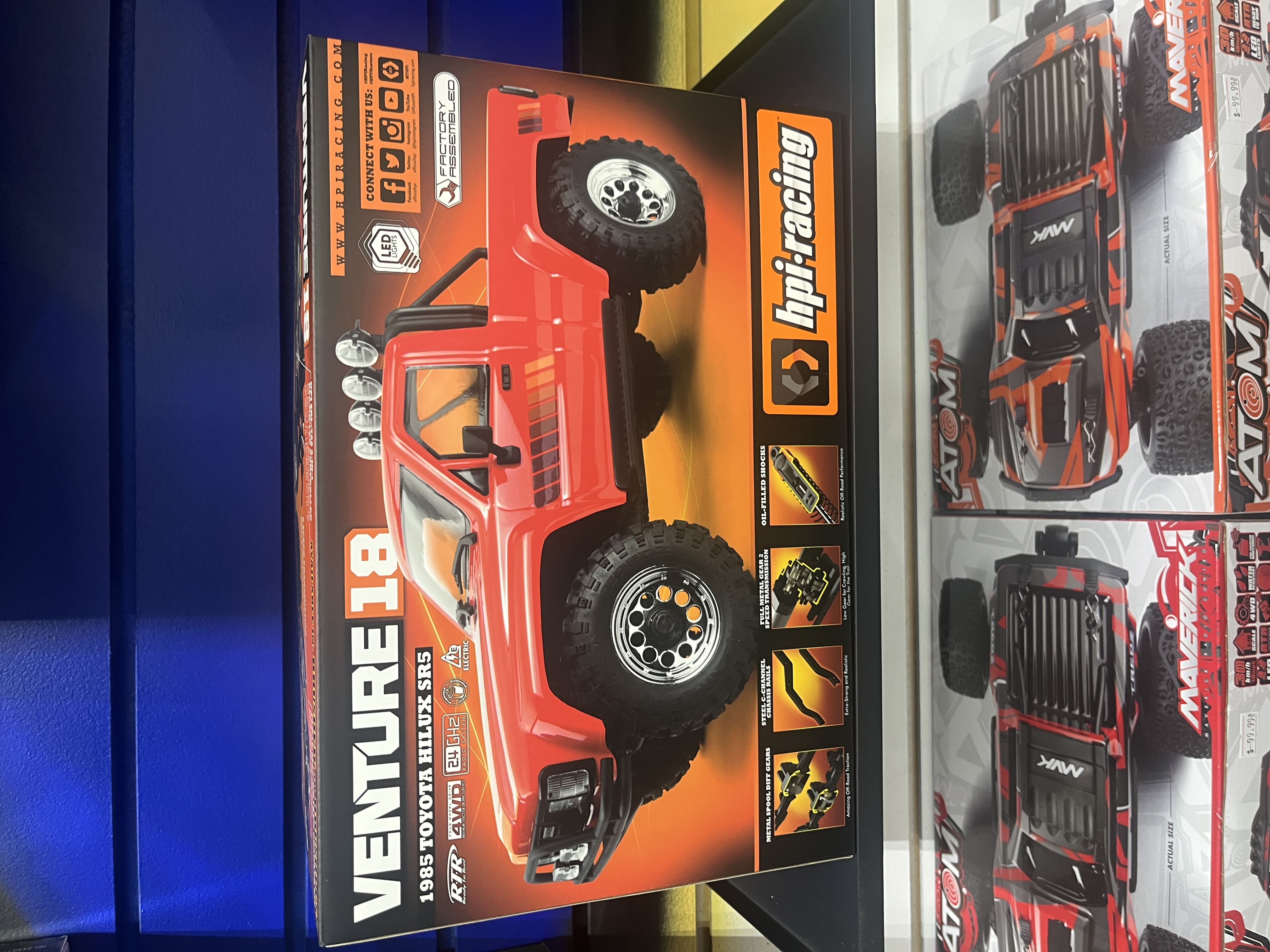 RC trucks at SC2NY RC Shop in Rock Hill, SC