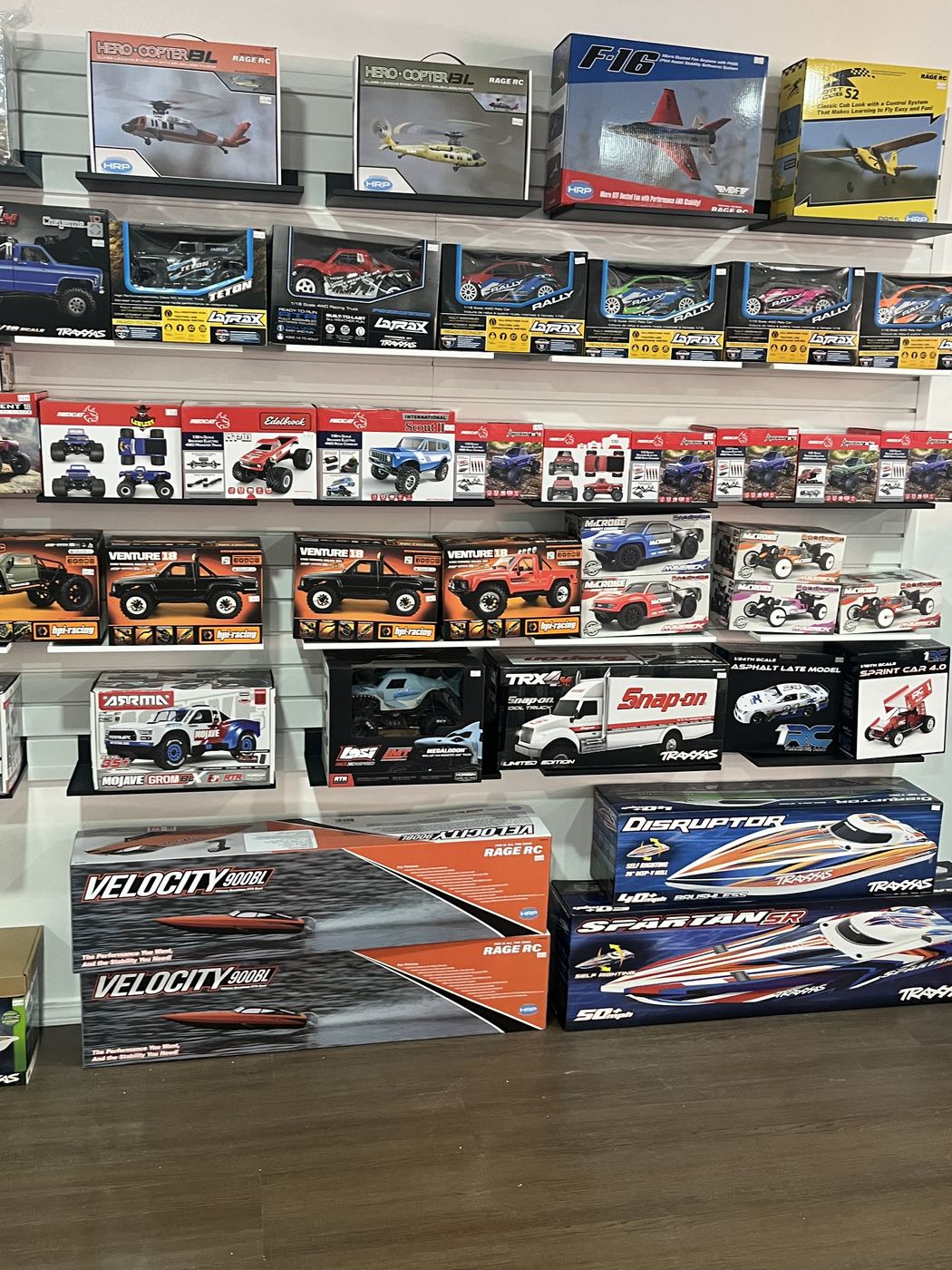 Traxxas boats, planes and RC trucks at SC2NY RC Shop